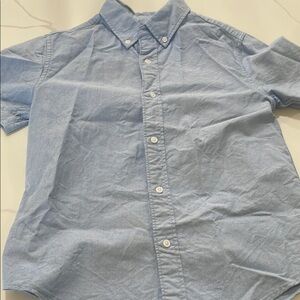 J. Crew Blue Button Down Shirt Classic Cotton